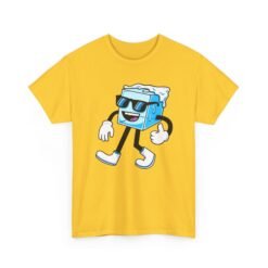 Too Cool Walking Ice Cube - Unisex T-Shirt – Funny Stay Frosty and Chill Pun - Image 13