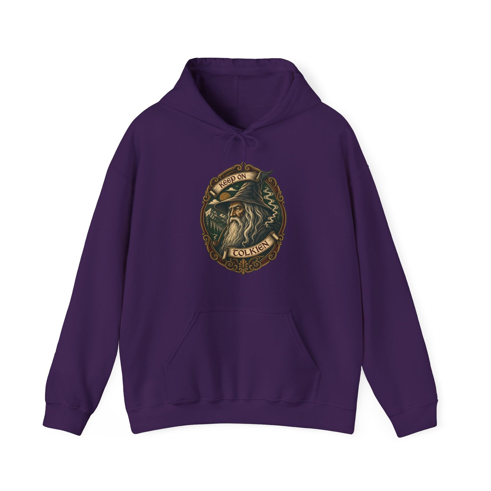 Keep On Tolkien - Unisex Hoodie – Gandalf, Lord of the Rings and Middle-earth Fantasy - Image 15