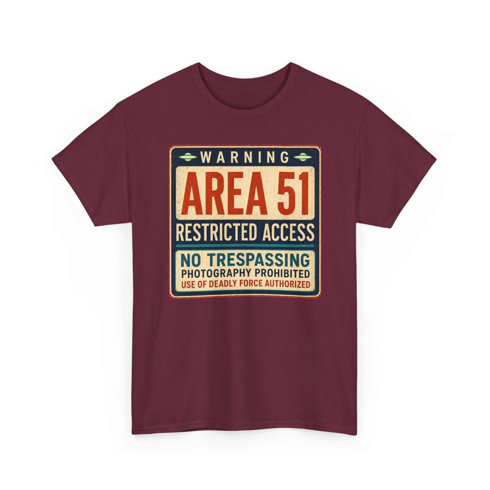 Area 51 Restricted Access - Unisex T-Shirt – Keep Out - Image 12