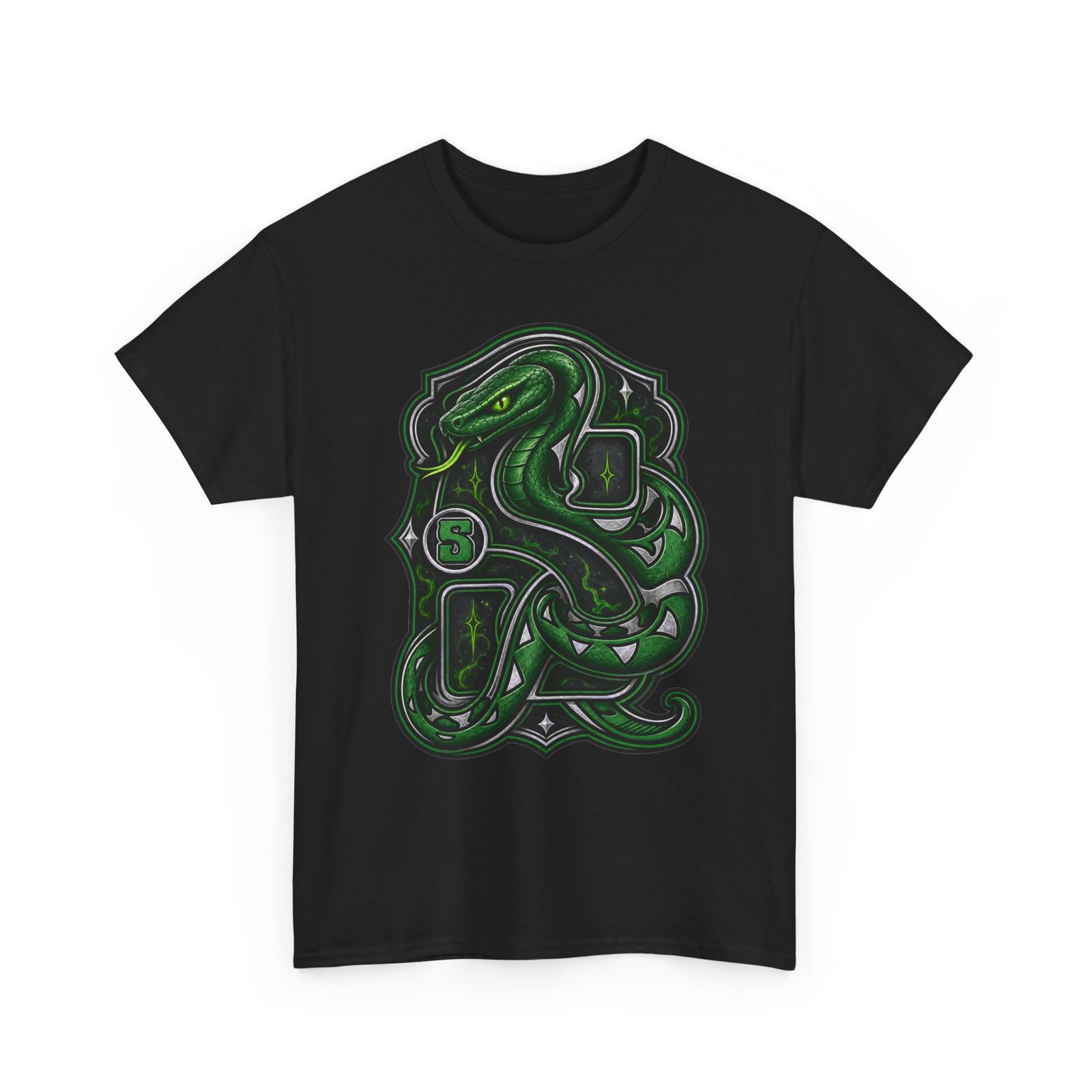 House of Snake – Unisex T-Shirt – Wizarding School Ambition Has a Plan - Image 14