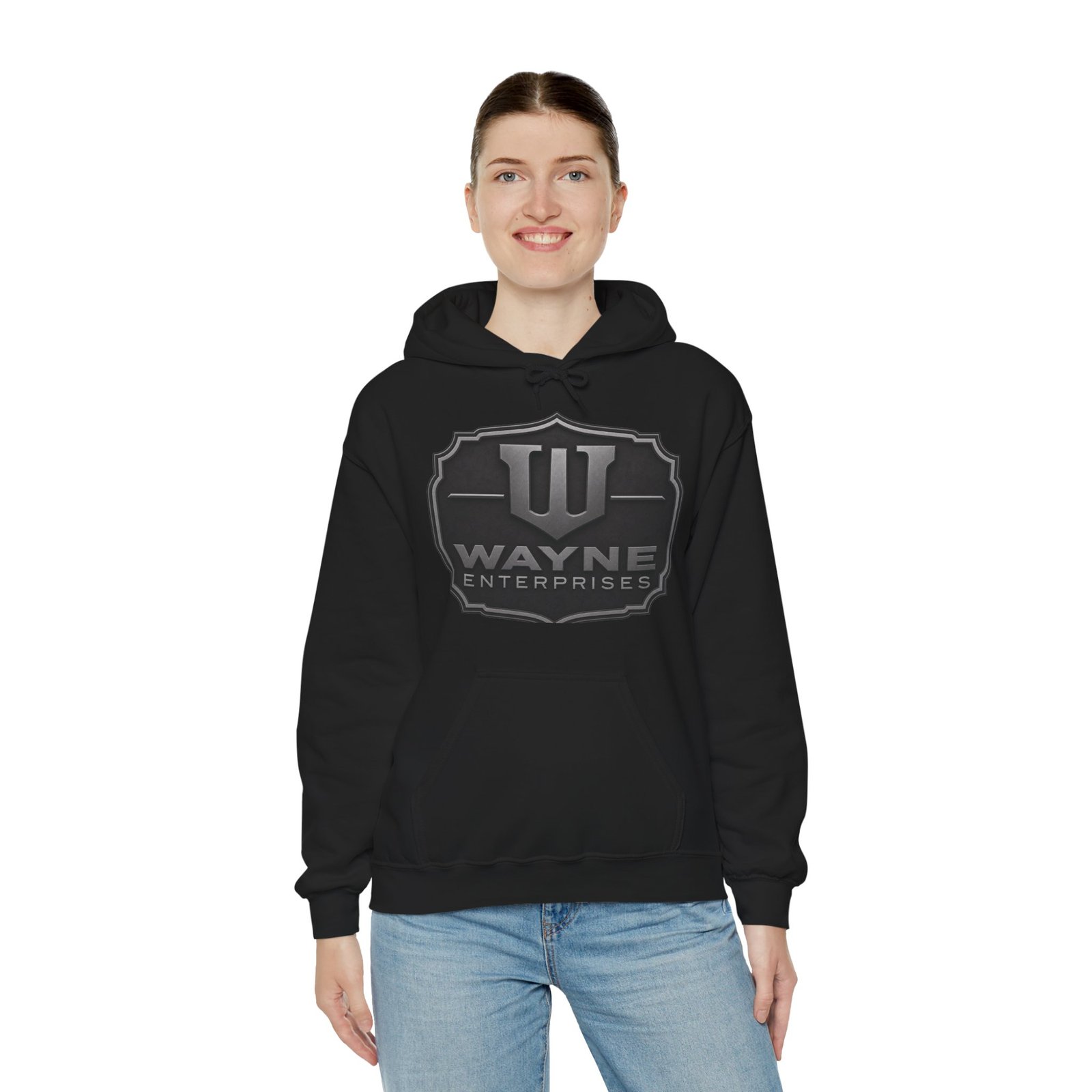 Wayne Enterprises – Unisex Hoodie – After-Hours Gotham Employee Gear - Image 9