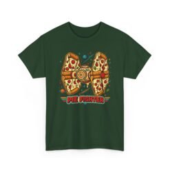 Pie Fighter - Unisex T-Shirt – Funny Pizza Space Fighter and Sci-Fi - Image 24