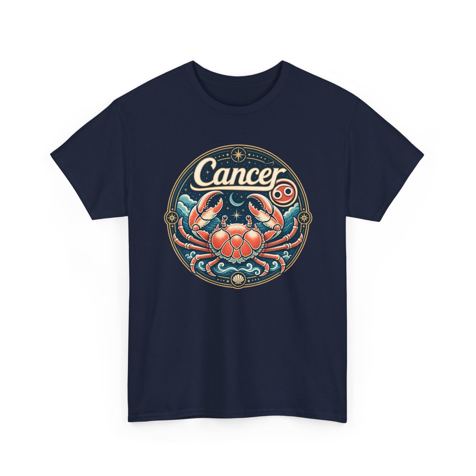 Cancer Zodiac - Unisex T-Shirt - Cosmic Crab Vibes - Image 18