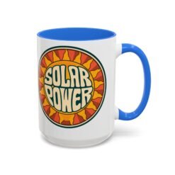 Solar Power – Color Accent Mug – Renewable Morning Energy - Image 29