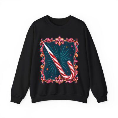 Candy Cane Shiv – Unisex Sweatshirt – Sweet, Sharp & Seriously Festive