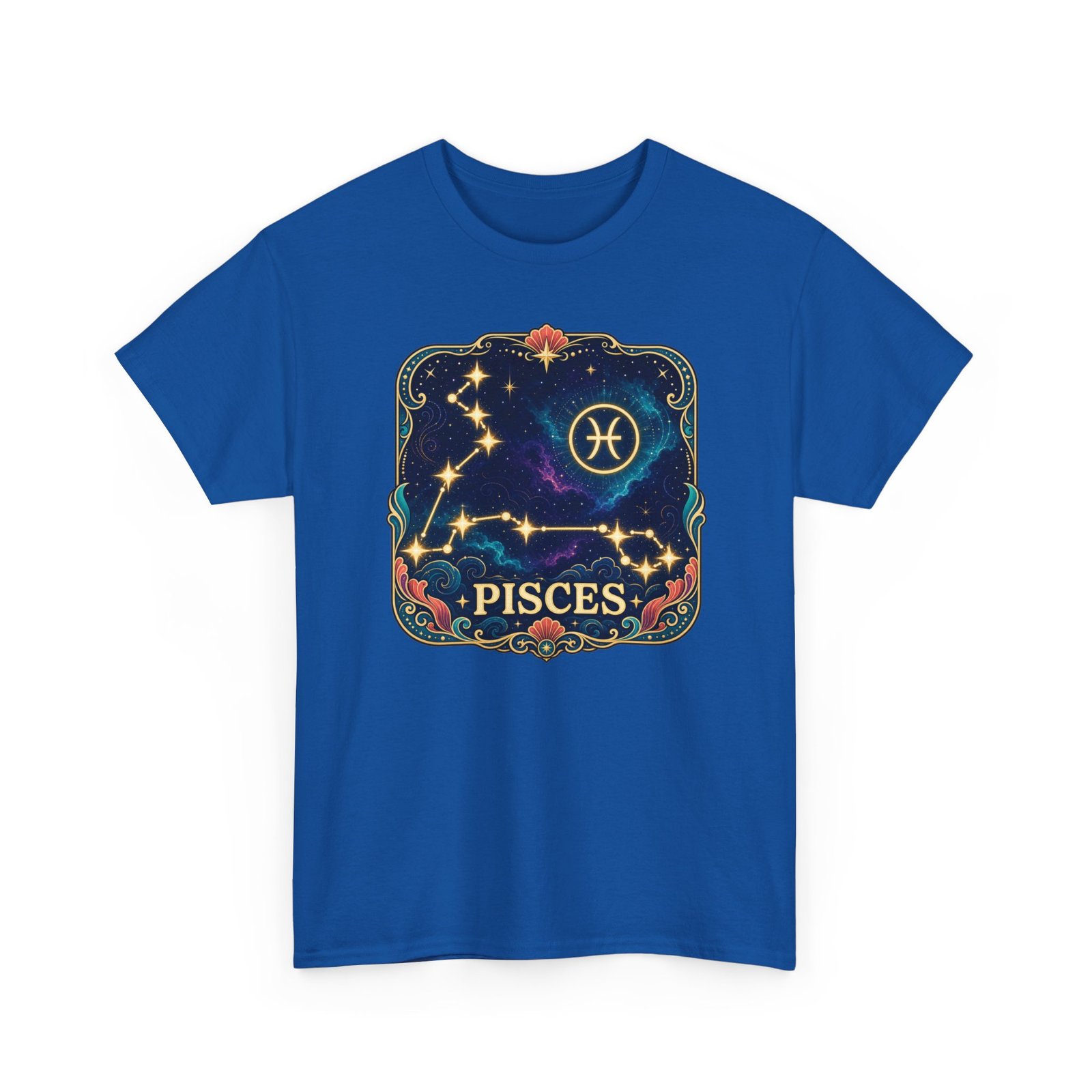 Pisces Constellation - Unisex T-Shirt – Go with the Flow - Image 24