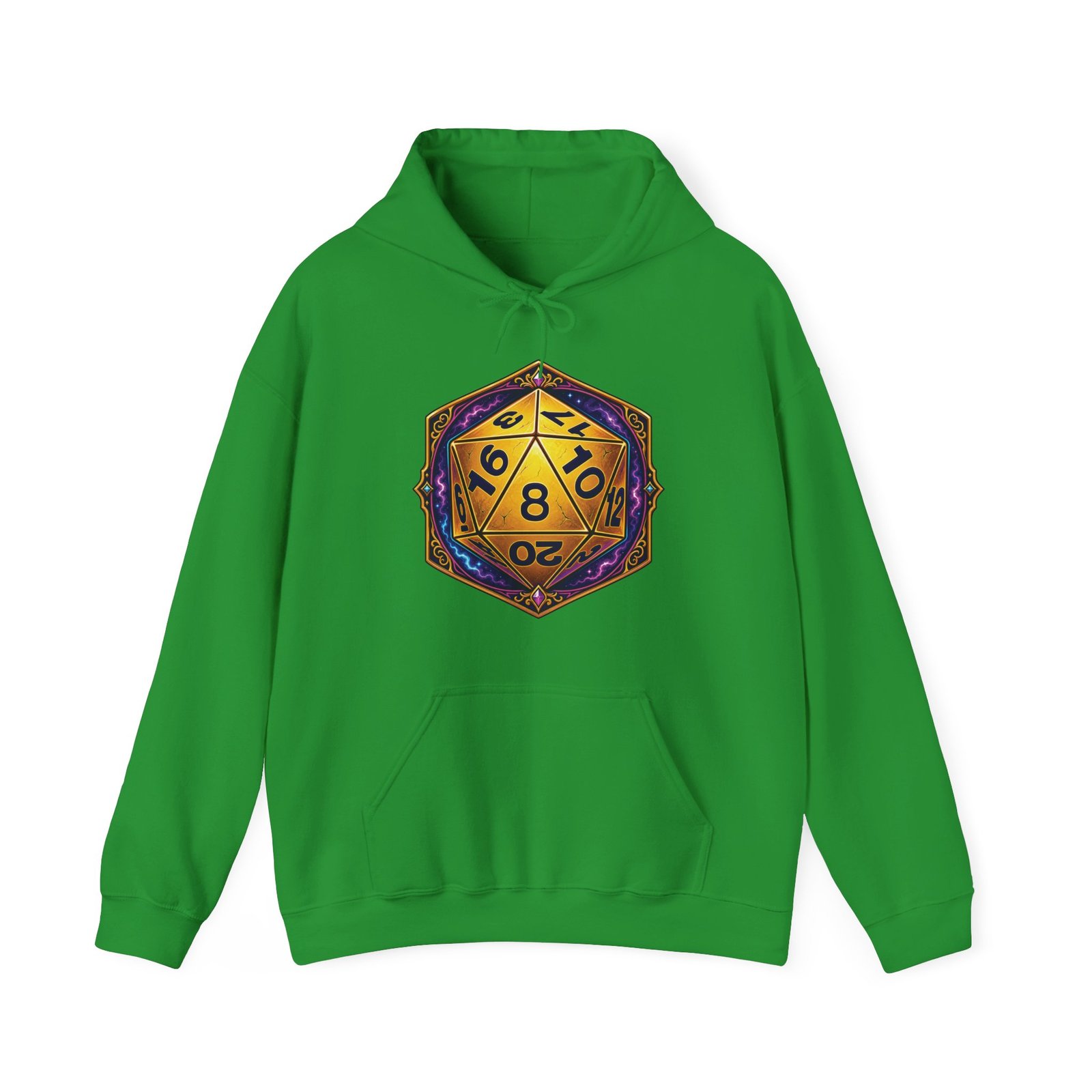 20-Sided Dice – Unisex Hoodie – Roll for Style - Image 20