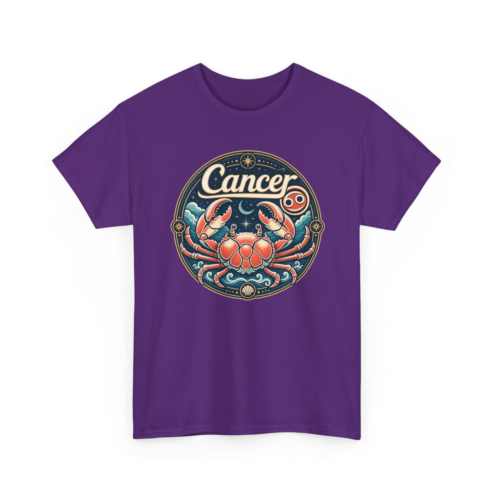 Cancer Zodiac - Unisex T-Shirt - Cosmic Crab Vibes - Image 19
