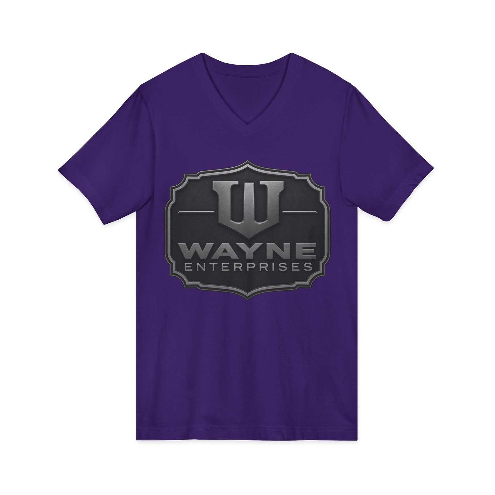 Wayne Enterprises – Unisex V-Neck T-Shirt – Executive Style from Gotham City - Image 9