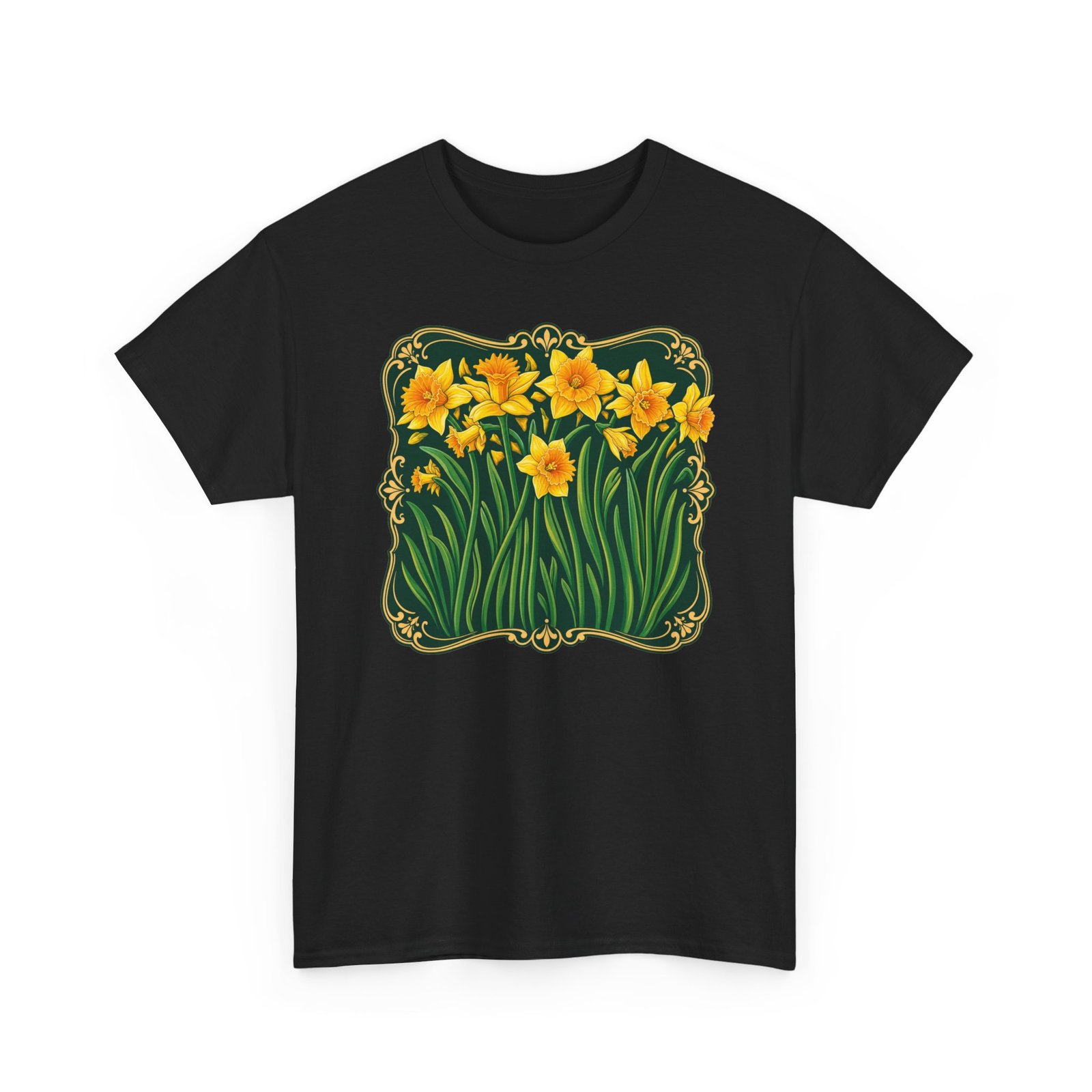 Daffodils – Unisex T-Shirt – Bloom with Bright Energy
