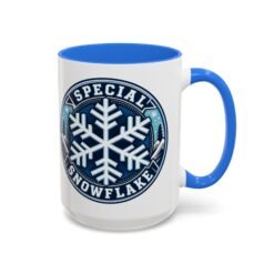 Special Snowflake – Color Accent Mug – Uniquely Caffeinated - Image 13