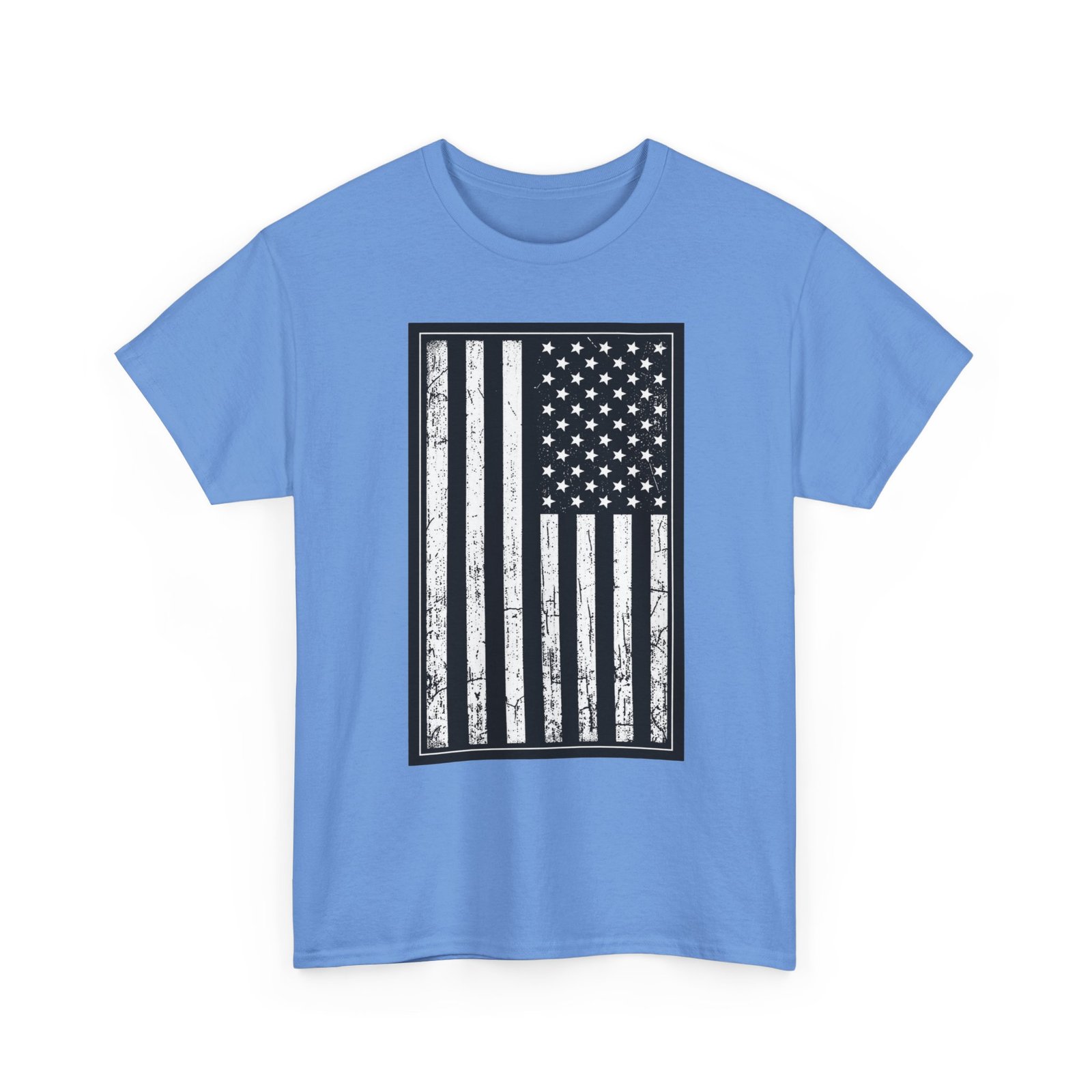 Distressed U.S. Flag – Unisex T-Shirt – Bold, Classic, American - Image 23