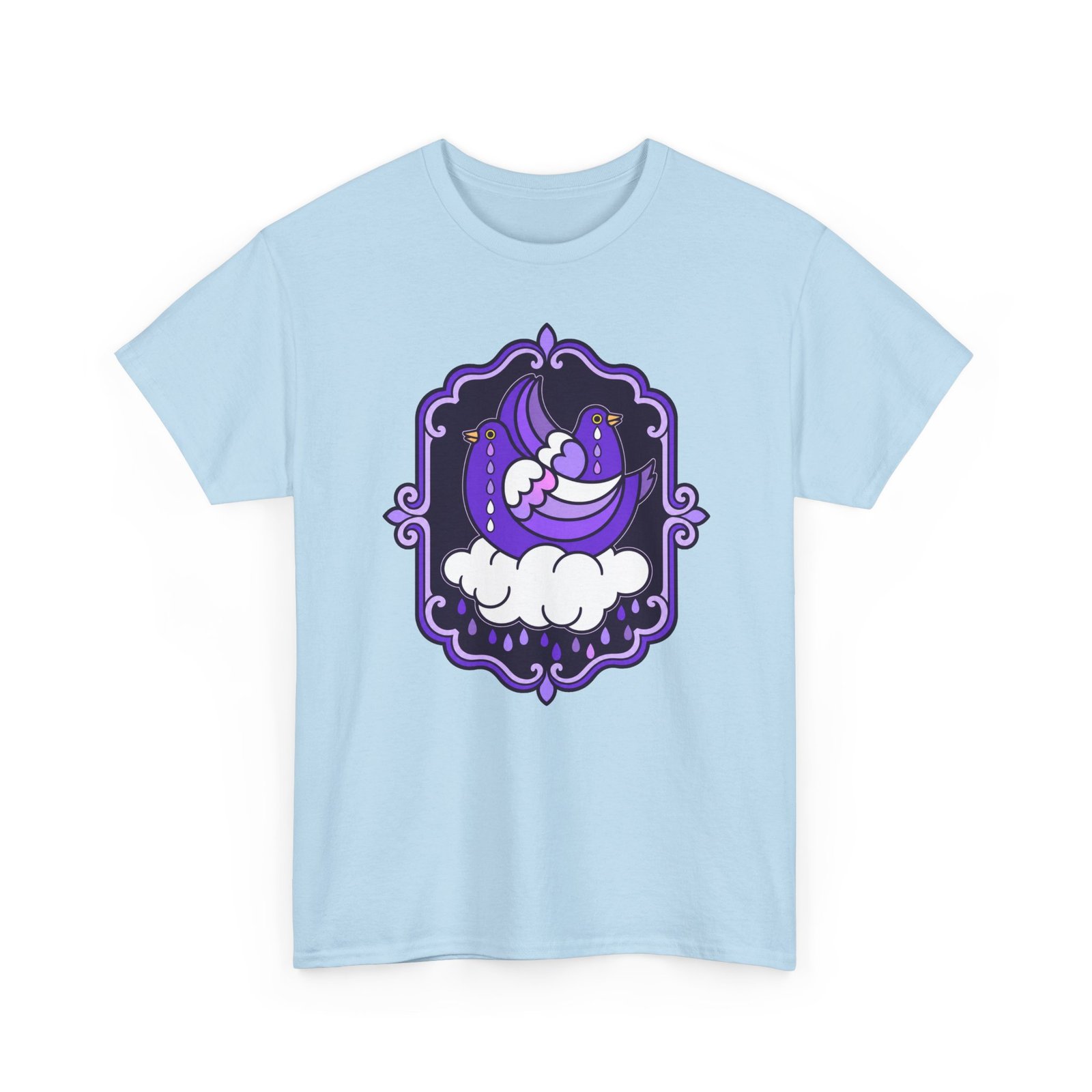 Purple Doves Crying – Unisex T-Shirt – Some Feelings Need No Explanation - Image 20
