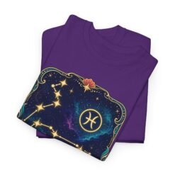 Pisces Constellation - Unisex T-Shirt – Go with the Flow - Image 3