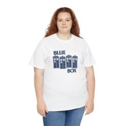 Blue Box – Unisex T-Shirt – Timey-Wimey Punk Rock - Image 15