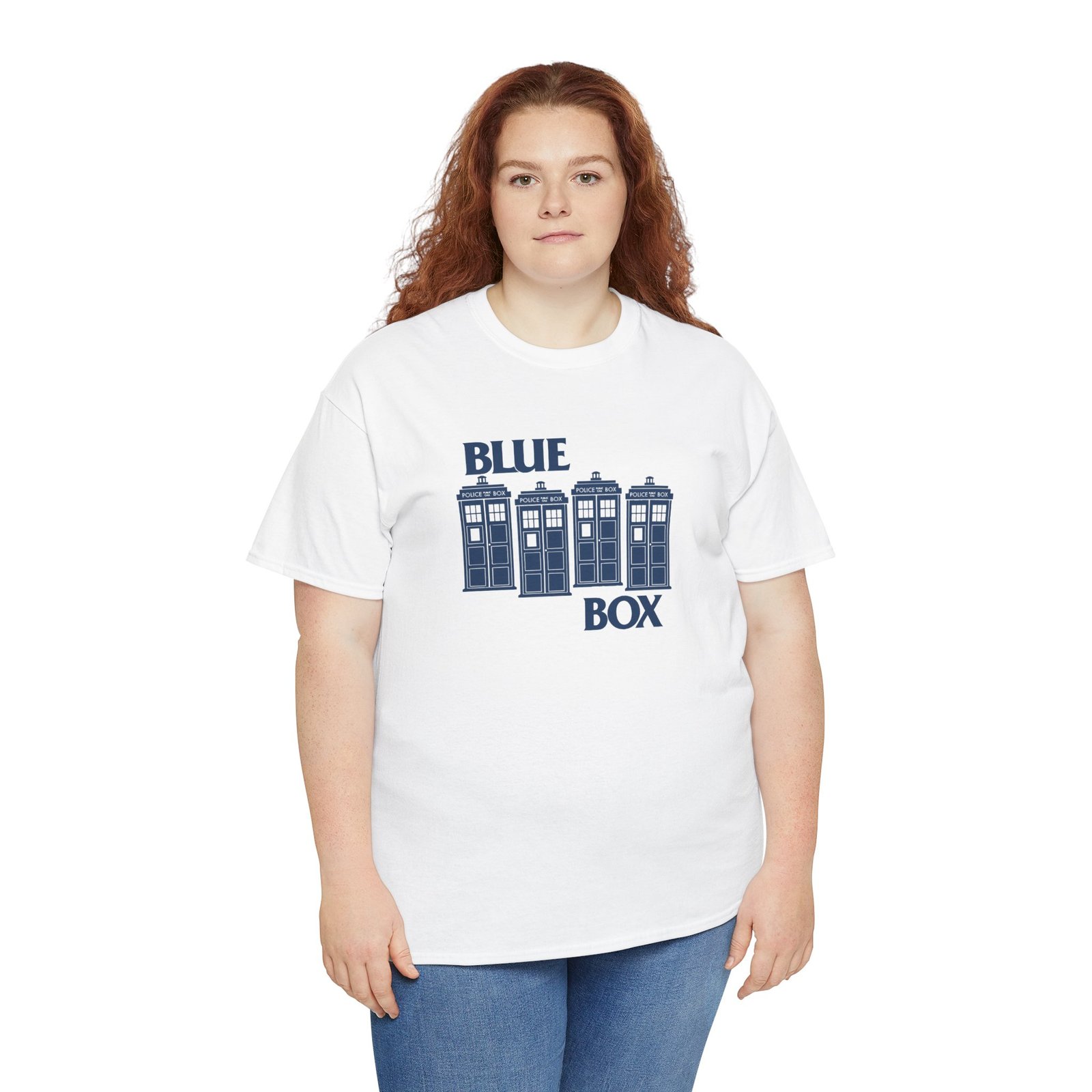 Blue Box – Unisex T-Shirt – Timey-Wimey Punk Rock - Image 15