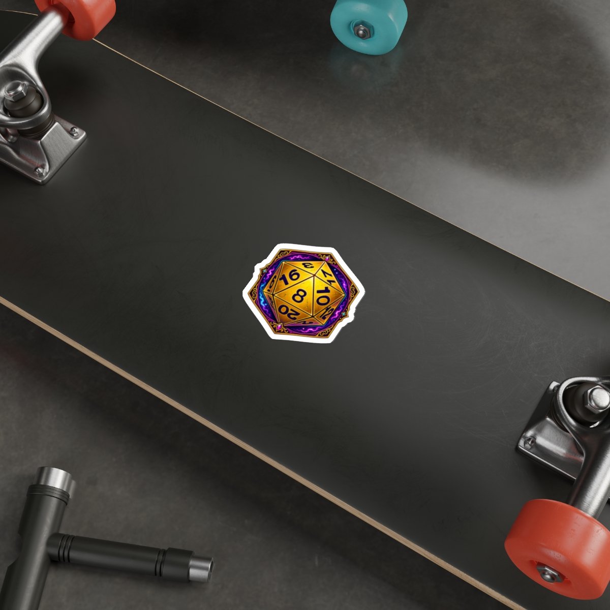 20-Sided Dice – Outdoor Sticker – Roll for Adventure - Image 10