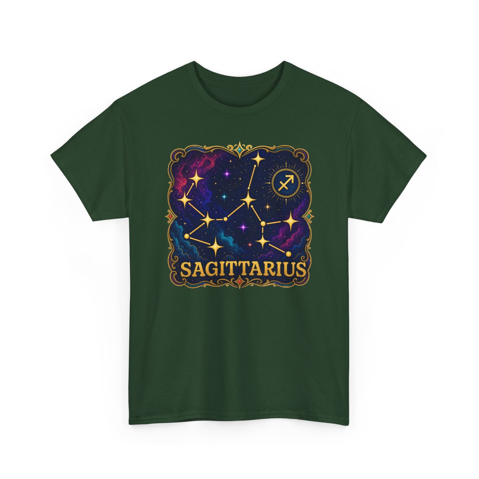 Sagittarius Constellation - Unisex T-Shirt – Aim for the Stars - Image 21