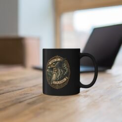 Keep On Tolkien - Black Mug – Wizard Wisdom - Image 4