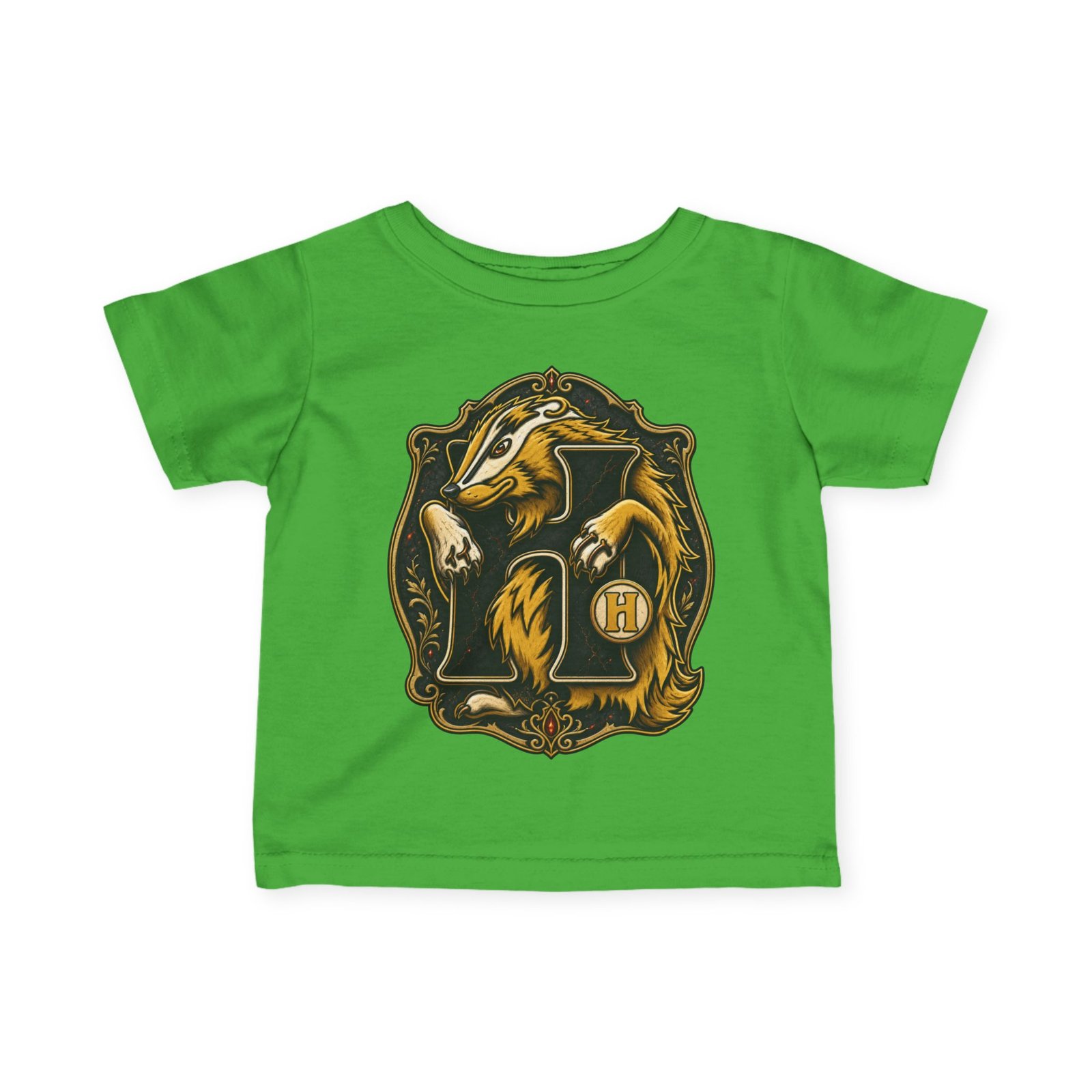 House of Badger – Toddler T-Shirt – Little Wizard, Big House Pride - Image 15