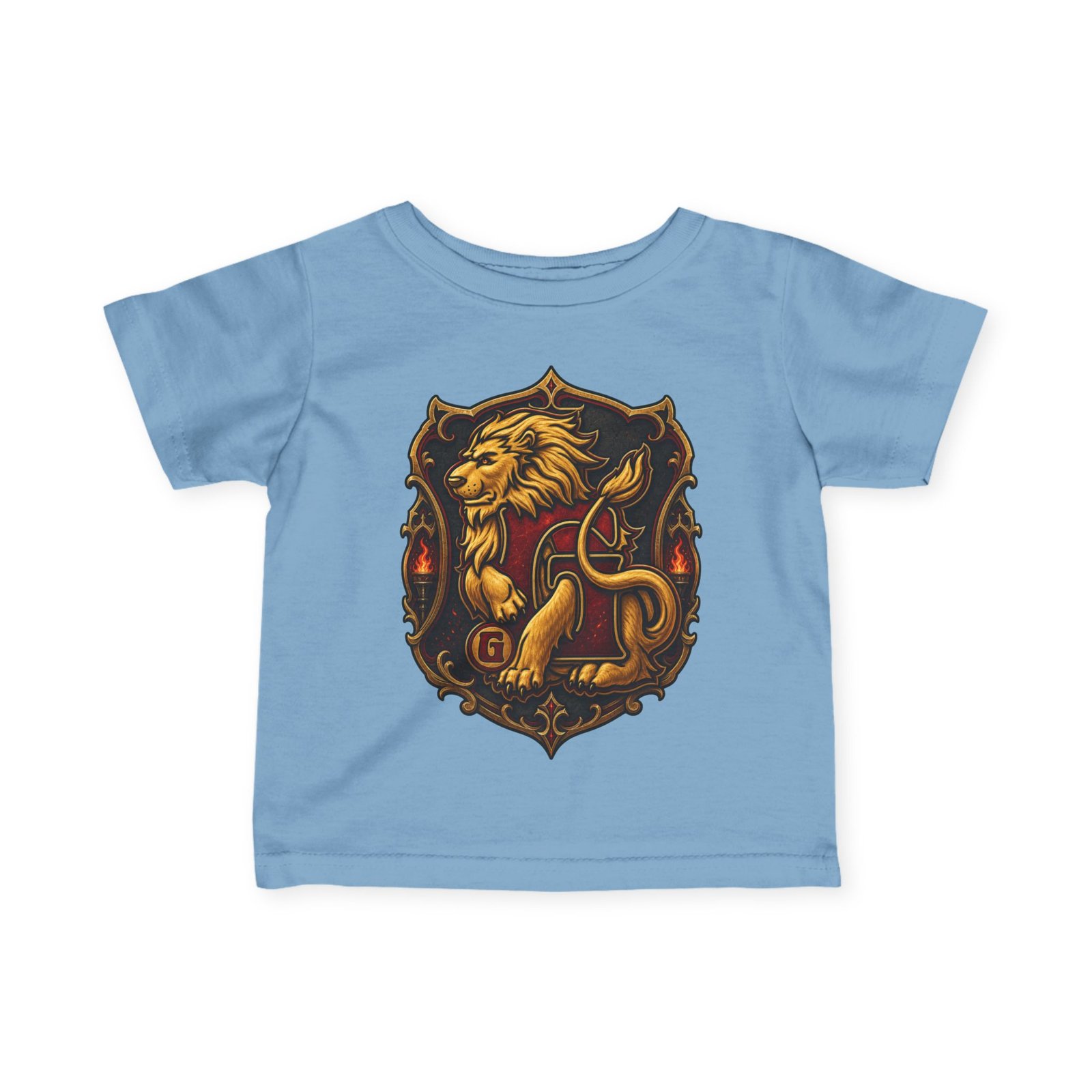 House of Lion – Toddler T-Shirt – Little Wizard, Big Courage - Image 5