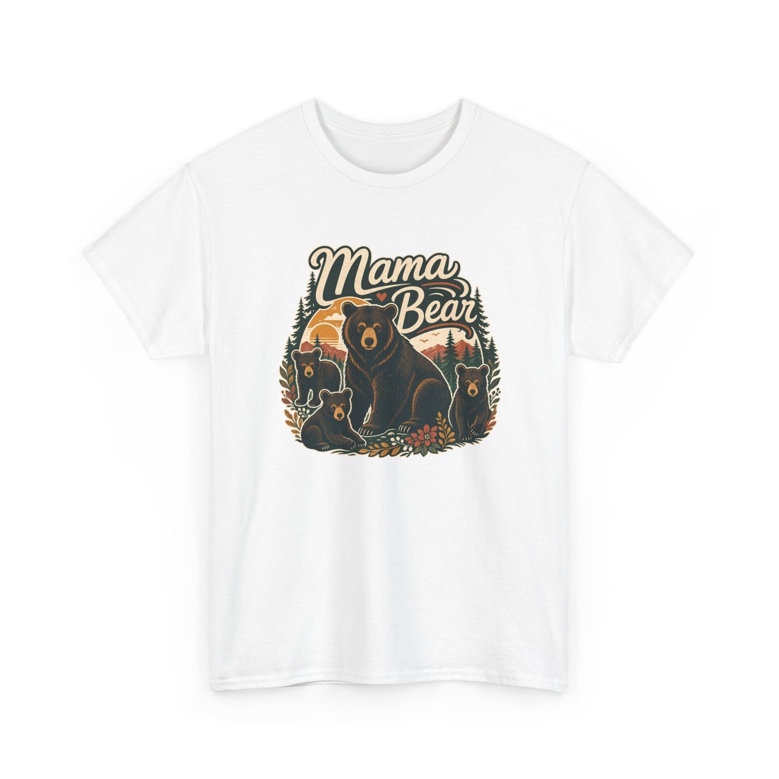 Mama Bear - Unisex T-Shirt – Fierce Love, Cozy Vibes - Image 12