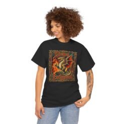 Dragon Enthusiast - Unisex T-Shirt – Vintage Vibes, Legendary Style - Image 4