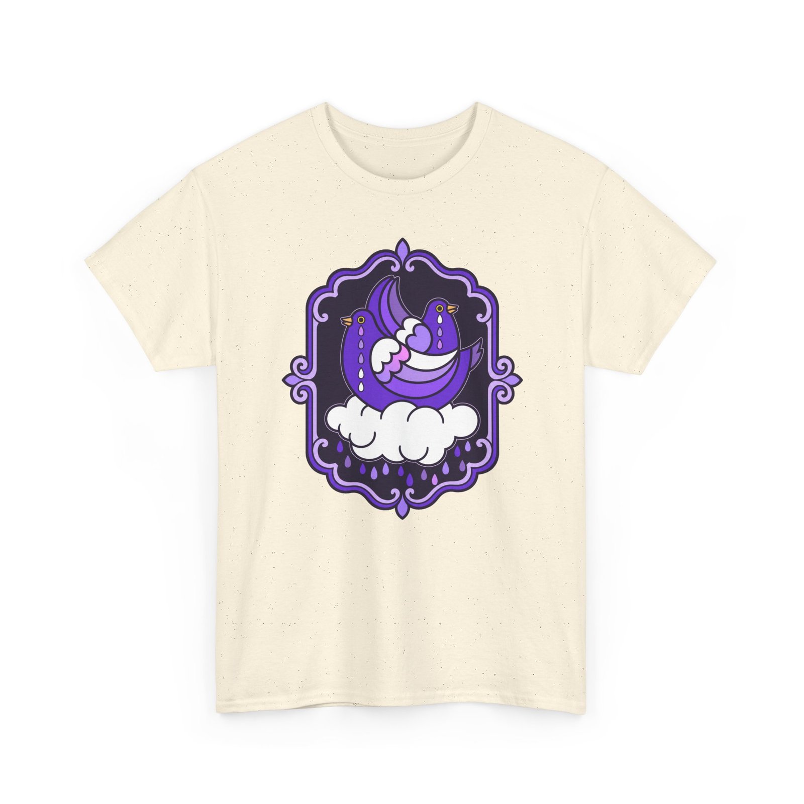 Purple Doves Crying – Unisex T-Shirt – Some Feelings Need No Explanation - Image 22