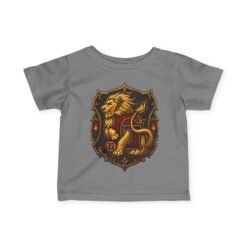 House of Lion – Toddler T-Shirt – Little Wizard, Big Courage - Image 6