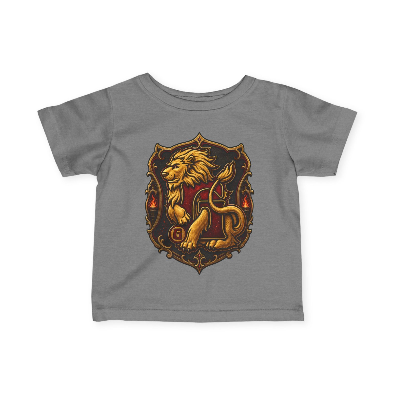 House of Lion – Toddler T-Shirt – Little Wizard, Big Courage - Image 6