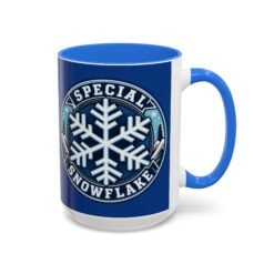 Special Snowflake – Color Accent 11oz or 15oz Mug – Uniquely Caffeinated - Image 13