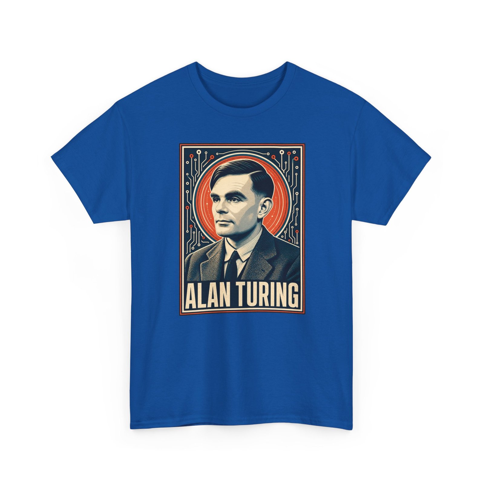 Alan Turing – Unisex T-Shirt – Codebreaker, Mathematician, Computing Pioneer - Image 19