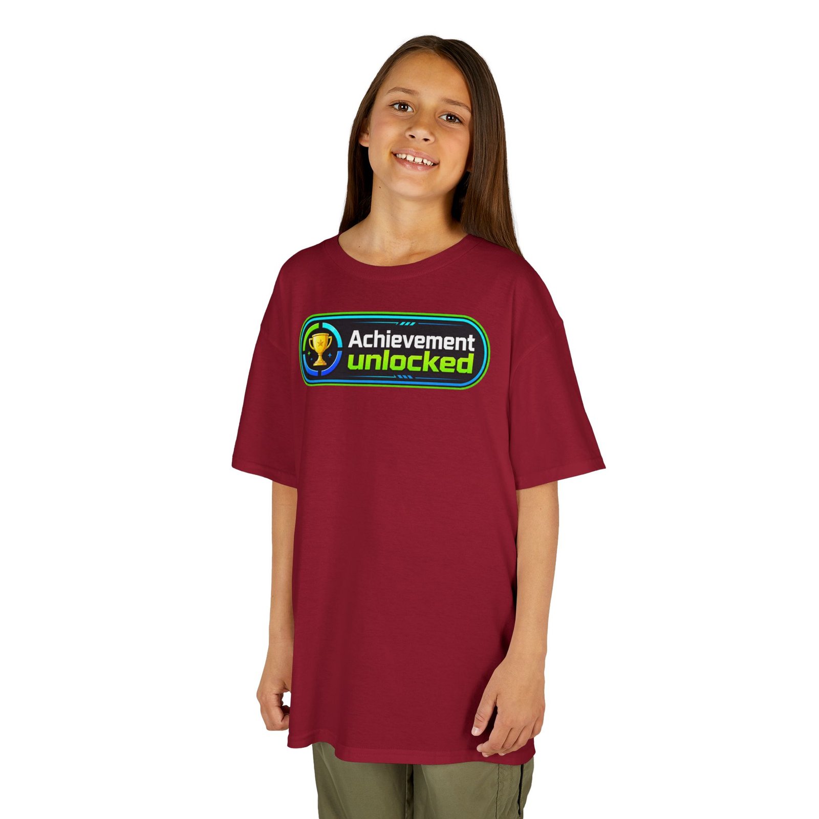 Achievement Unlocked – Kids T-Shirt – Junior Gamer Level Up - Image 2