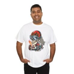 Death Race Skull – Unisex T-Shirt – Full Throttle to the Finish - Image 3