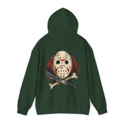 Camp Slasher - Unisex Hoodie – Jason Voorhees - Jolly Roger Horror - Image 11
