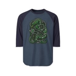 House of Snake – Unisex Raglan T-Shirt – Wizarding School Strategy Meets Game-Day Style - Image 11