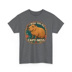I Wish You All Capy-ness – Unisex T-Shirt – Maximum Chill, Maximum Cute - Image 22