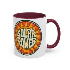 Solar Power – Color Accent Mug – Renewable Morning Energy - Image 15