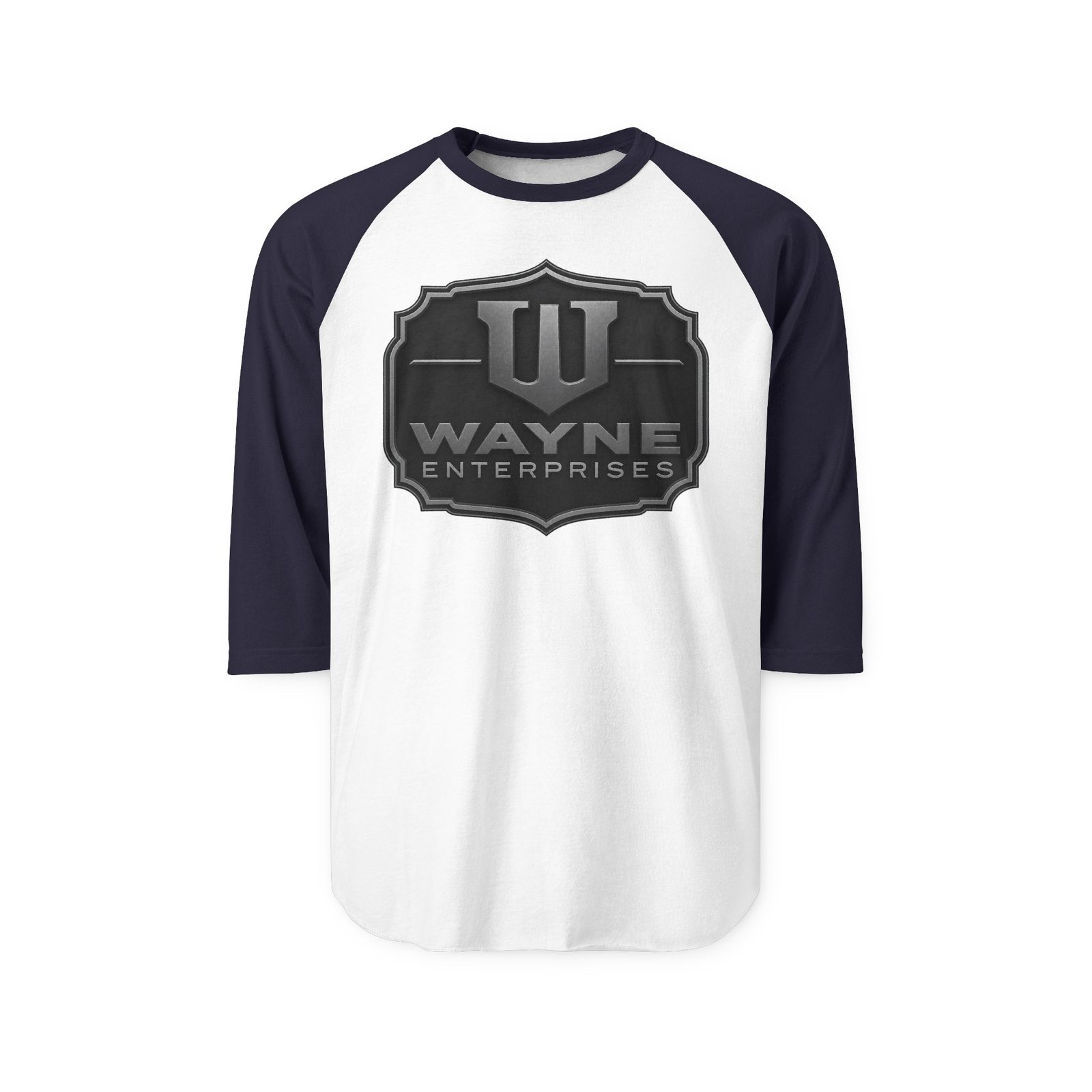 Wayne Enterprises – Unisex 3/4 Sleeve Raglan T-Shirt – Gotham Employee Edition - Image 11