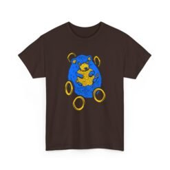Blue Hedgehog and Golden Rings Unisex T-Shirt – Retro Gaming and Arcade - Image 19