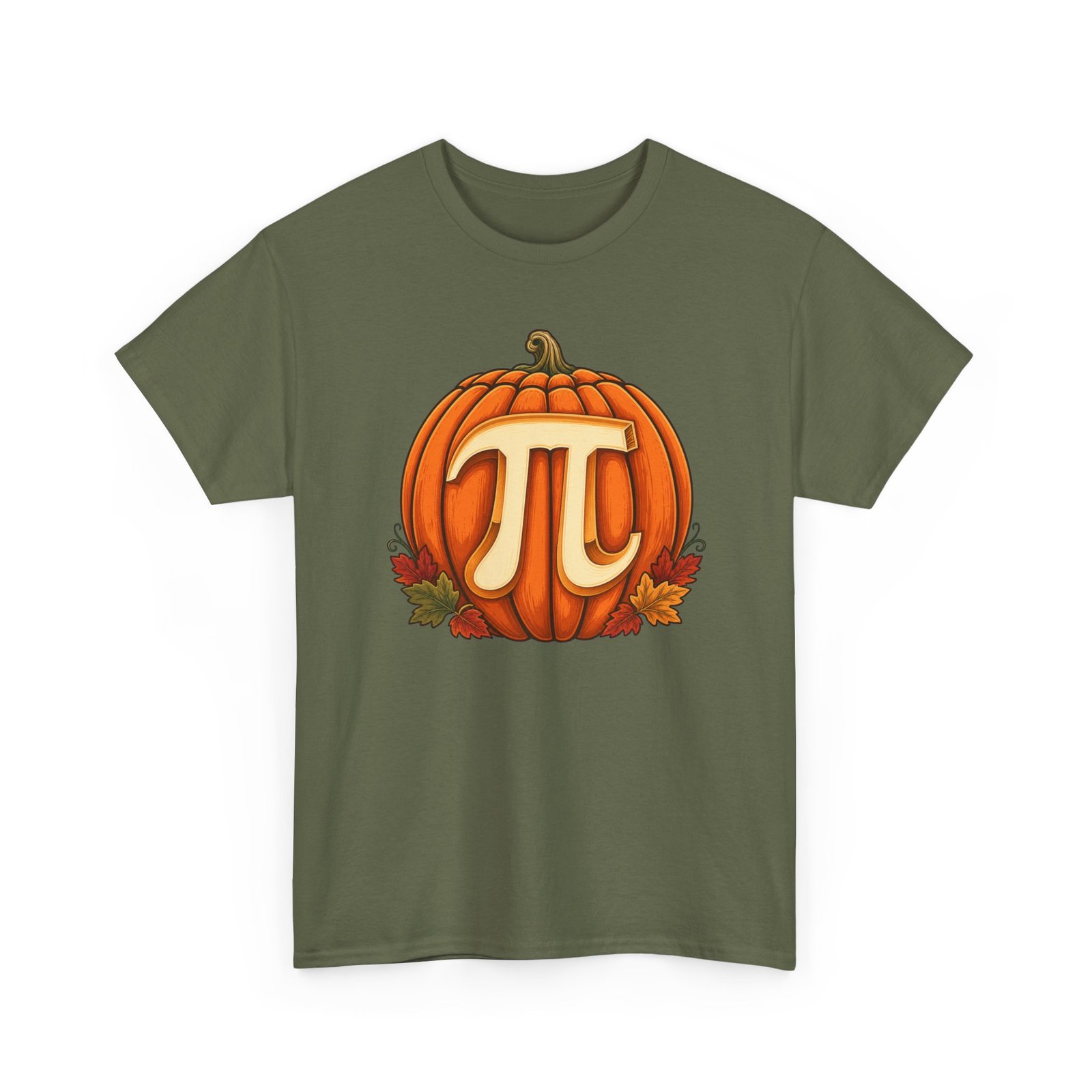 Pumpkin Pi - Unisex T-Shirt – Funny Halloween Math and STEM Shirt - Image 13