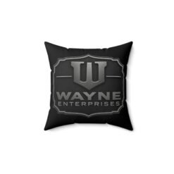 Wayne Enterprises – Faux Suede Throw Pillow – Executive Comfort from Gotham City - Image 3