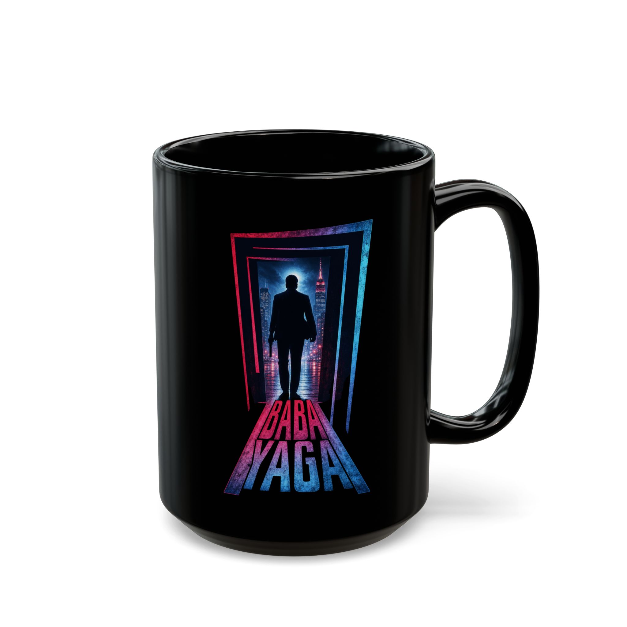 Baba Yaga – Black 11oz or 15oz Mug – Coffee for the Boogeyman - Image 11