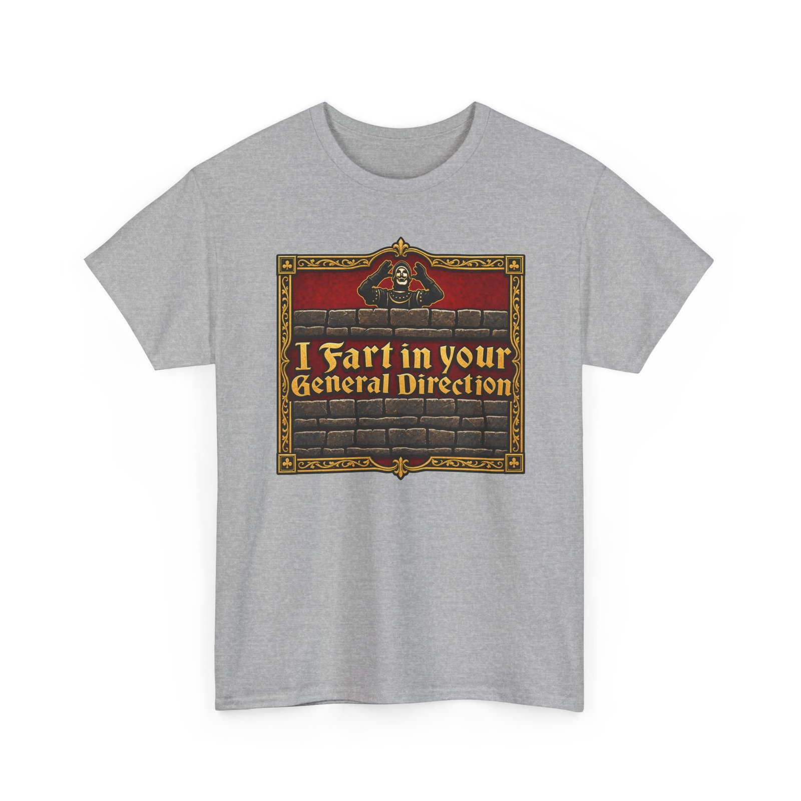 I Fart in Your General Direction - Unisex T-Shirt – Monty Python French Taunter Tee - Image 7