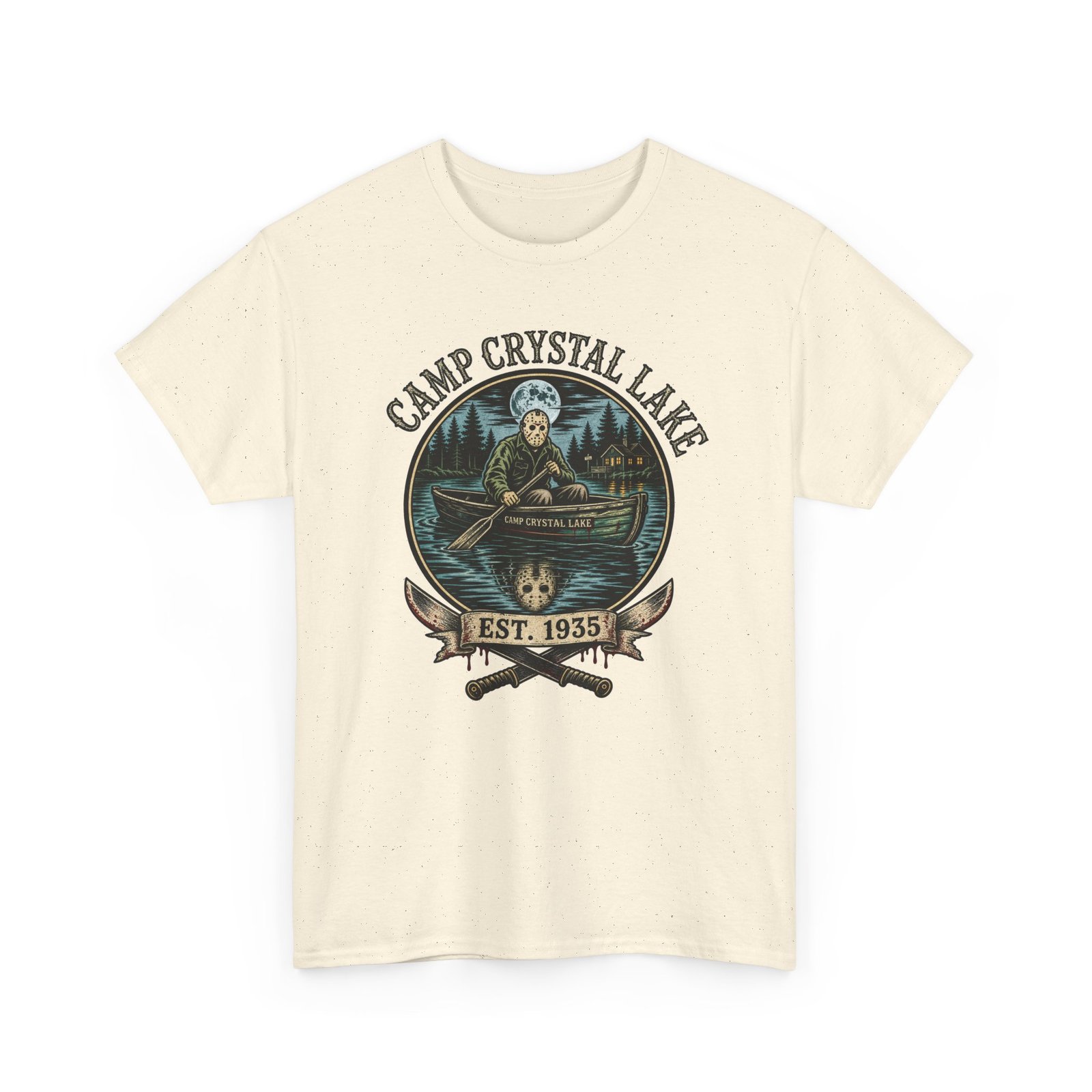Camp Crystal Lake - Unisex T-Shirt – Friday the 13th Jason Voorhees Horror - Image 16