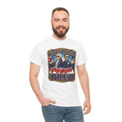 Alternative view of Party Like a Prez - Unisex T-Shirt – George Washington and Abraham Lincoln - Funny History