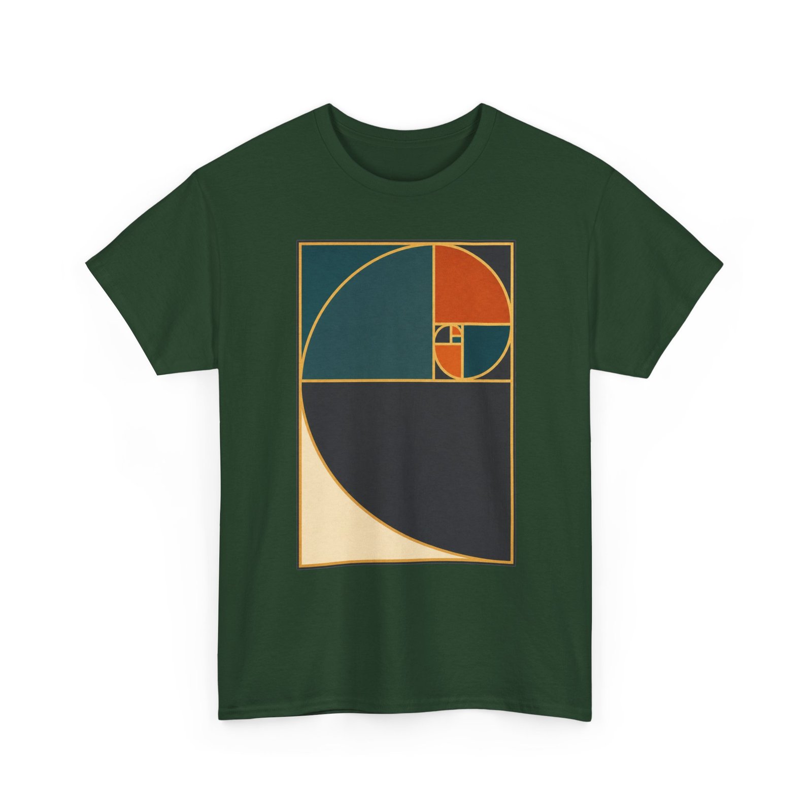 Golden Ratio Spiral – Unisex T-Shirt – Where Mathematics Meets Art - Image 14