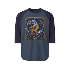 House of Eagle – Unisex Raglan T-Shirt – Wizarding School Style for Clever Competitors - Image 11