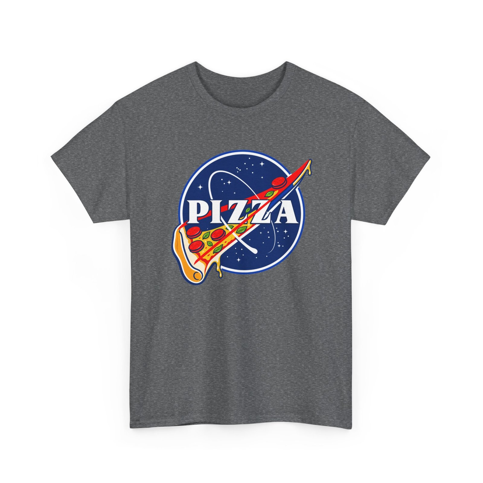 Pizza Space Program - Unisex T-Shirt – Funny Pizza, Space and Astronomy - Image 14