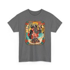 Krampus Island – Unisex T-Shirt – Naughty List, Meet Paradise - Image 16